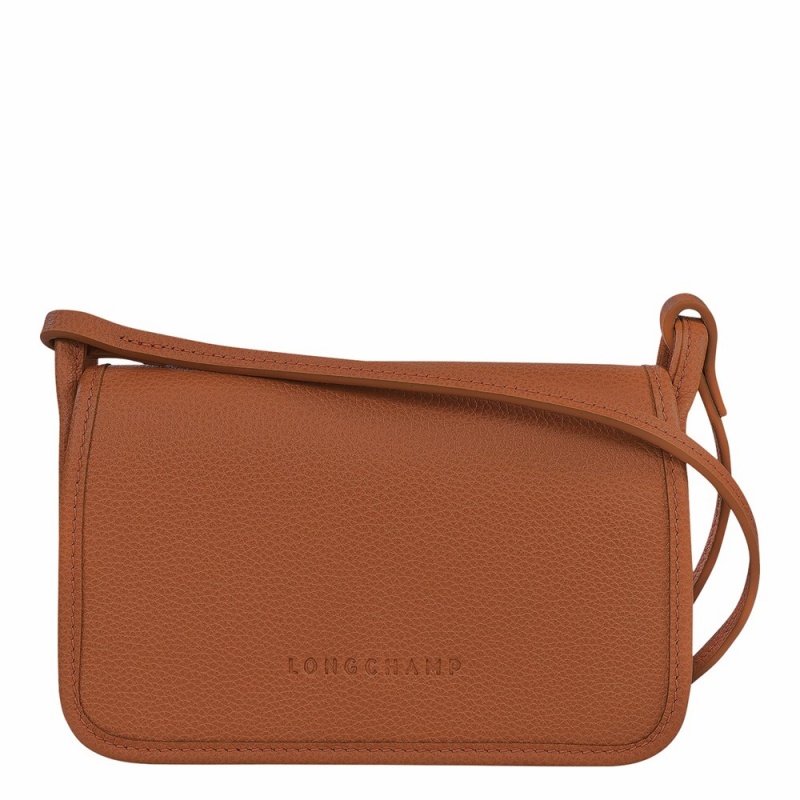 Brown Longchamp Le Foulonne XS Men's Crossbody Bags